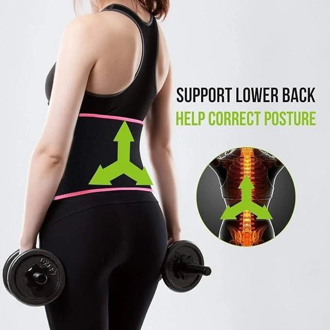 Premium Sauna Sweat Belt – Waist Trainer for Men & Women