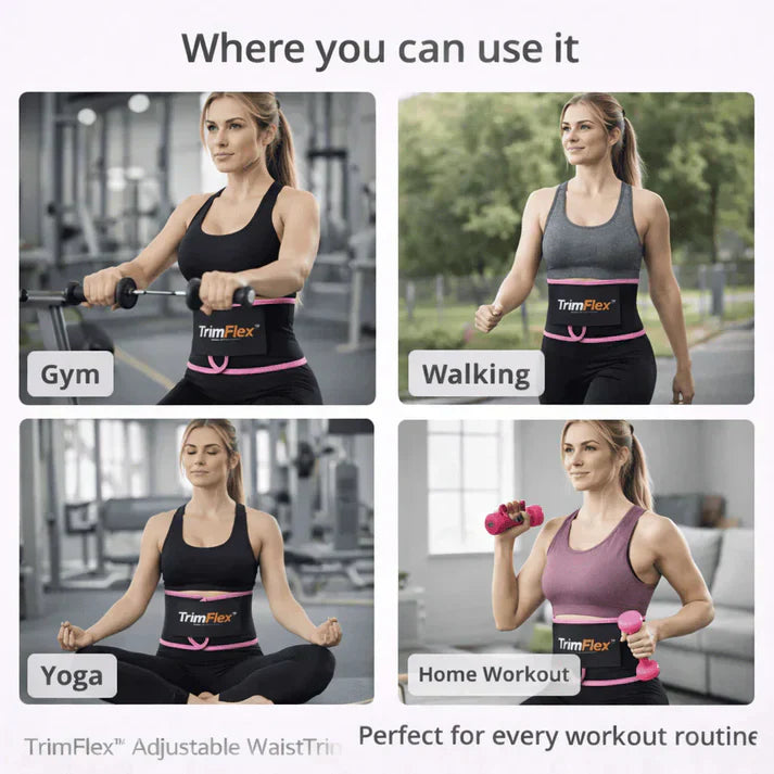 Premium Sauna Sweat Belt – Waist Trainer for Men & Women