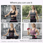Premium Sauna Sweat Belt – Waist Trainer for Men & Women