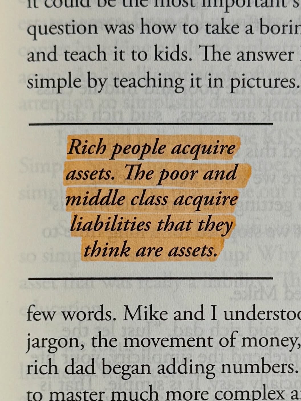 Rich Dad Poor Dad || Robert T. Kiyosaki